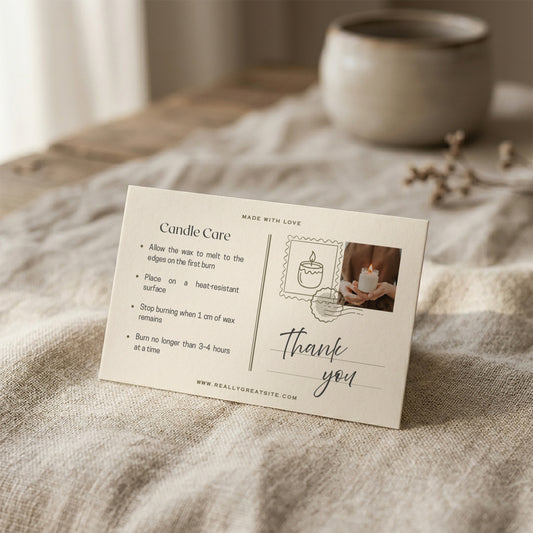 Premium Thank You Cards