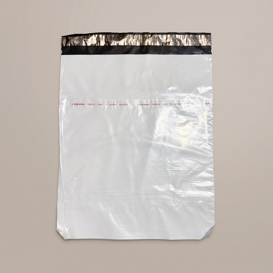 Plain tamper proof polybag with POD jacket