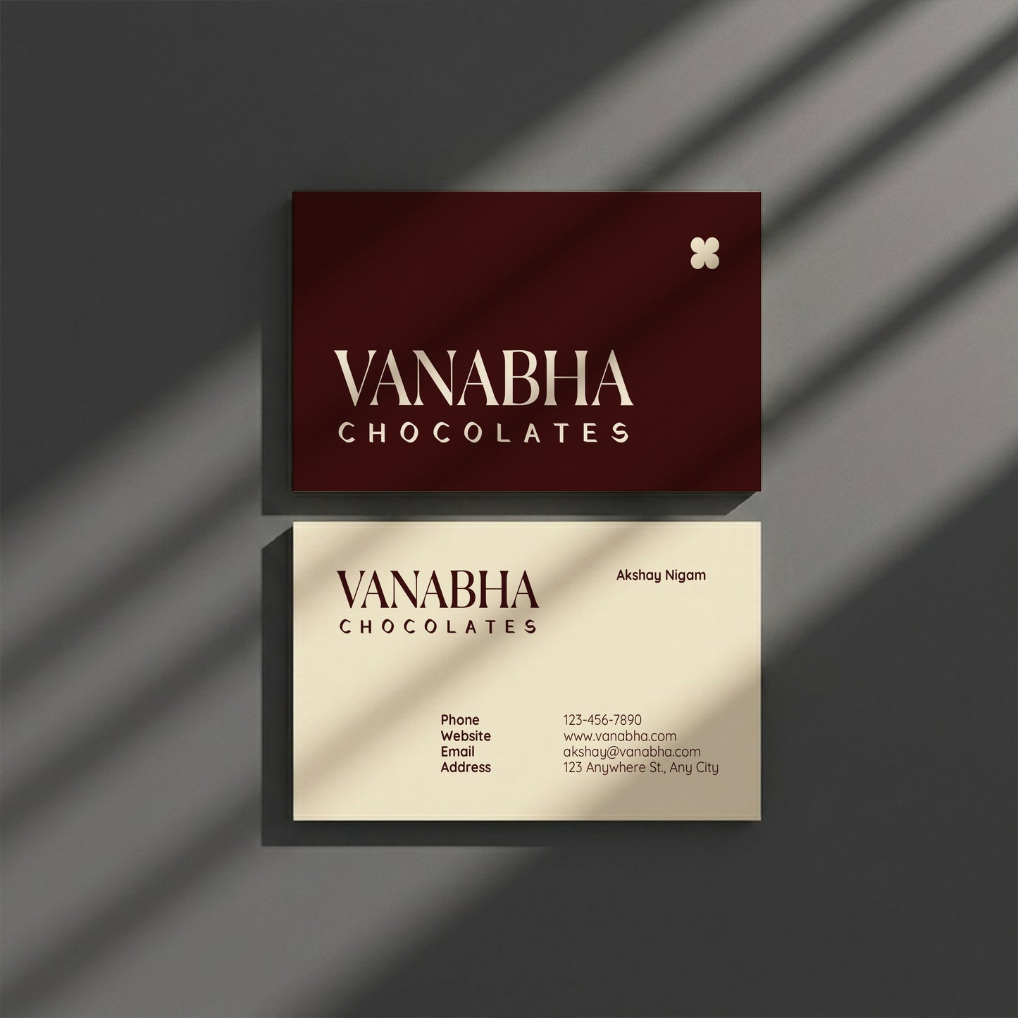 Ivory Business Cards